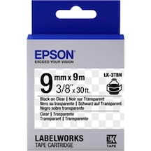 Epson Lk-2wbn Standart Beyaz Üzeri Siyah 6mm 9metre Etiket