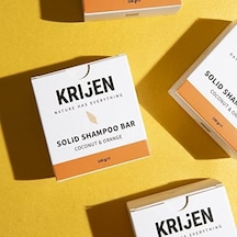 Krijen Hindistan Cevizi & Portakal Kabuğu Katı Şampuan 100 Gr