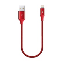 Ttec 2DK28K Alumicable Mini 0.3 M Lightning Şarj Kablosu Kırmızı
