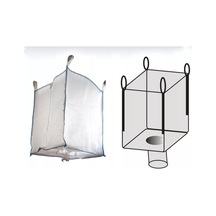 1 Adet 90x90x120 Cm Sanayi Tipi Big Bag Büyük Grit Çuval Alt Bacalı Tahliyeli