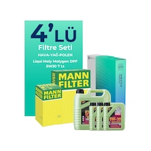 Mann Mitsubishi L200 2.5 Dizel Filtre Bakım Seti Liqui Moly Motor Yağlı (2008-2015) 4 Lü -