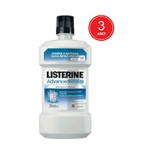 Listerine Advanced White Ağız Bakım Suyu 3 x 250 ML