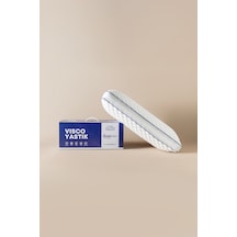 Cennet Yatak 2 Adet Collagen %100 Saf Visco Ortopedik Uyku Yastığı Beyaz