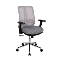 Ofisbazaar Up Fileli Çalışma Koltuğu Ergonomik Şef Ve Toplantı Koltuğu Gri Gri