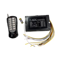 Cata 10 Lu Kanal Avize Kumandası 10x500 W Ct-9152 Siyah  -  Beyaz