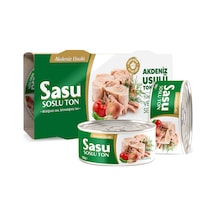 Sasu Akdeniz Usulü Ton Balığı Bütün Dilim 2 x 160 G