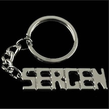 Sergen - 592 - - Nazblsmm - İsimli Anahtarlık Çok Renkli