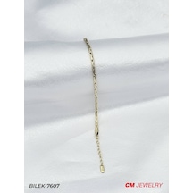 Bileklik Metal Zarif Hediye Model 649116 Çok Renkli