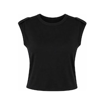 Trender Basic Siyah Kadın T-shirt 548