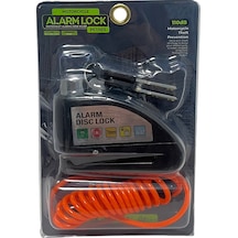 Automarkt Pc1505 Alarmlı Motosiklet, Bisiklet, Scooter, Bebek Arabası Disk Kilidi