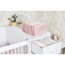 Baby Akordiyon Organizer Çekmece Düzenleyici Large Pembe 04089