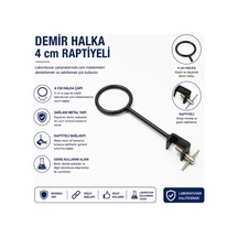Demir Halka 4 Cm Raptiyeli