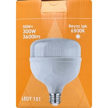 4 Adet Osaka 50w 300w Beyaz Işık E27 Duylu Kalın Duy Led Torch Ampul