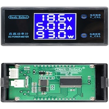 Yeni Dc 12v 5a 250w Lcd Ekran Dijital Voltmetre Ampermetre Wattmetre Dedektörü Test Cihazı