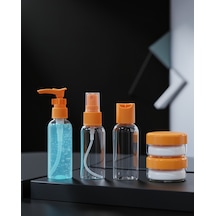 Kompakt 5'li Seyahat Kozmetik Şişesi Sızdırmaz 30 Ml