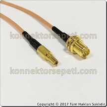 Wireless Pigtail Kablo 15Cm Rp Sma Dişi - Crc9 Erkek A+