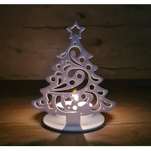 Şık Masa Dekoru Ev Hediyesi Modern Dekoratif Obje Led Mum