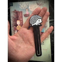 Sevimli Kirpi Şeklinde Kitap Ayracı - Tatlı Kirpi Kitap Ayracı