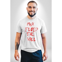 Pink Floyd The Wall Unisex Unisex Beyaz Organik Baskılı T-shirt Penye Yüksek Kalite Beyaz
