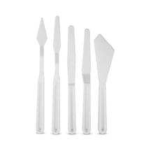 Rich Plastik Spatula Set Beyaz