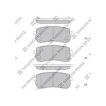 Arka Fren Balatası H1 07- Ix55 08- Carnıval 06- Sorento 15-
