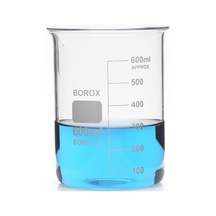 Cam Beher Dereceli 600 ML Kısa Form