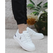 U.s. Polo Assn. Alka 5fx Kadın Beyaz Sneaker Ayakkabı Beyaz