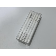 Kaco K1015 Tükenmez Kalem 10 Adet Beyaz Çok Renkli