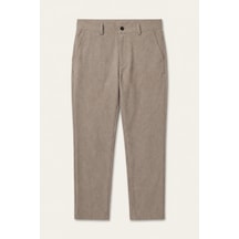 Defacto Tailored Fit Düz Paça Her Yöne Esneyen Yumuşak Tuşe Cepli Pantolon C7508ax26aubn5 Kahve-bn5
