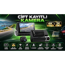 For-x X-30dvr Araç İçi Kamera Sistemi 4k+2k Araç Kayıt Kamerası