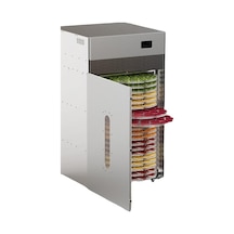 Dalle Lt-900 Endüstriyel Döner Tip 20 Tepsili Çelik Meyve Kurutma Makinesi