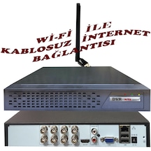 8 Kanal Wi-fi Bağlantılı 5 Mp H265+ Hıbrıt Araç, Insan Ve Yüz Tanımalı Xmeye Kayıt Cihazı