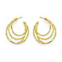 Çelik Halka Küpe Gold 71198365