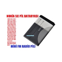 Nokia Nokia Nokya Nocya Bataryası Pili Bl 5C Li Ion