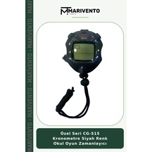 Özel Seri Cg-515 Kronometre Siyah Renk Okul Oyun Zamanlayıcı