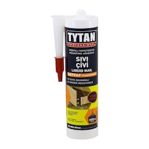 Tytan Sıvı Çivi Su Geçirmez Montaj Yapıştırıcısı 390 Gr Şeffaf