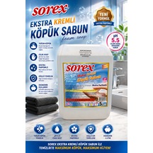 Sorex Köpük Sabun 5 Litre Profesyonel El Temizlik Ürünü
