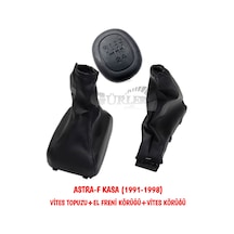 Vites Topuzu + El Freni Körüğü + Vites Körüğü 3'lü Set Opel Astra F Kasa 91/98