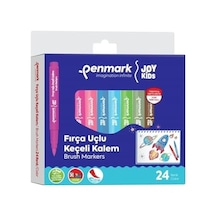 Süper Yikanabilir Brush Uçlu Keçeli Kalem 24'lü