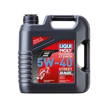 Liqui Moly Motosiklet 5W-40 4T %100 Sentetik Street Race Motor Yağı 4 L