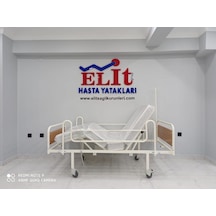 Elit 2 Motorlu Hasta Yatagı El Kumandalı Hasta Karyolası Tse Belgeli