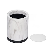 Ganzhoushop Mermer Desen Kalemlik Güzel Mermer Desen Kaymaz Abs Makyaj Fırçası Kalemlik Kırtasiye Depolama Kalemlik