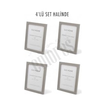 Ahşap Resim Çerçevesi 4'lü Set Halinde 13 X 18 Cm Boyutunda