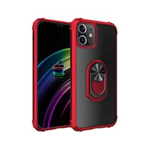 Apple Uyumlu iPhone 12 Mini Klfs Mola Kılıf kırmızı Kirmizi