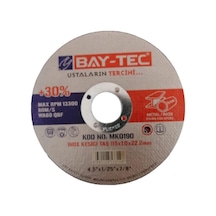 Inox Kesici Taş Disk 115x1.0x22.2mm 10 Adet