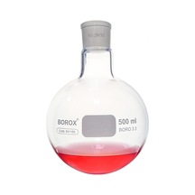 Borox Cam Balon 500 Ml - Dibi Yuvarlak - Şilifli 29/32