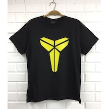 Stoned&Fame Unisex Siyah Kobe Bryant Baskılı T-shirt SIYAH