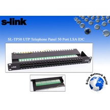 S Link Sl Tp50 50 Li Utp Portlu Telefon Paneli