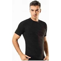 Tutku Erkek Sıfır Yaka Fanila Atlet 2'li Paket Beden 5 2xl Siyah