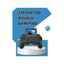S10 Gamepad Hdmı Tv Bağlantılı 520 Klasik Retro Oyun 2025 Seri Orijinal